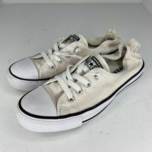 Converse Womens 547239C Ivory Chuck Taylor All Star Shoreline Size 8 Slip Shoes